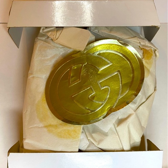 EUC - Like New!  80s Vintage Gucci belt, women’s 32 in, brown diamante double G - Picture 9 of 10